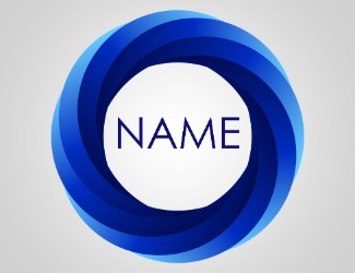 Blue Circle - projektowanie logo - konkurs graficzny